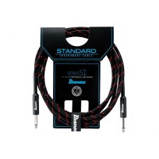 Кабель инструментальный Ibanez SI10-BW Instrument Cabel 3М